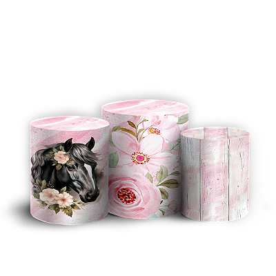 Trio Cilindro - Ana Castela - Sublimado 3D + Elástico