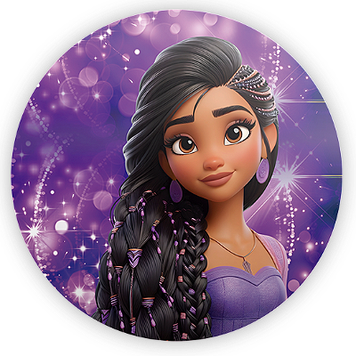 Mini Painel - Wish o Poder dos Desejos - Sublimado 3D