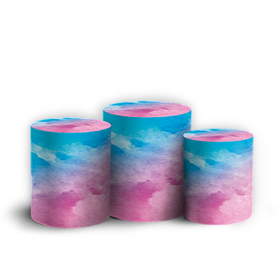 Trio Cilindro - Oh Baby Revelacao - Sublimado 3D