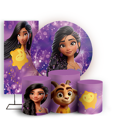 KIT Redondo Trio e Faixa - Wish o Poder dos Desejos