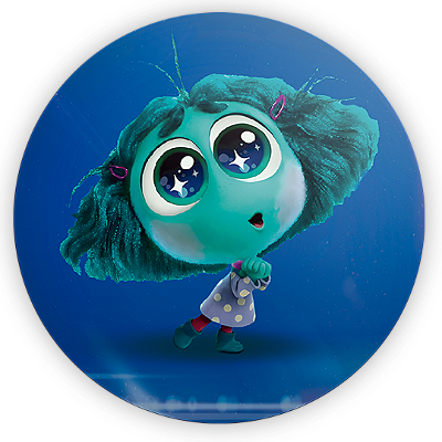 Mini Painel - Inveja Divertida Mente - Sublimado 3D