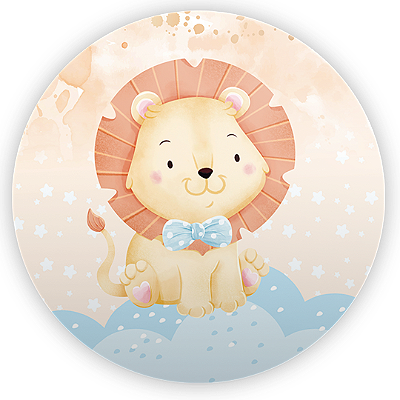 Mini Painel - Leaozinho - Sublimado 3D