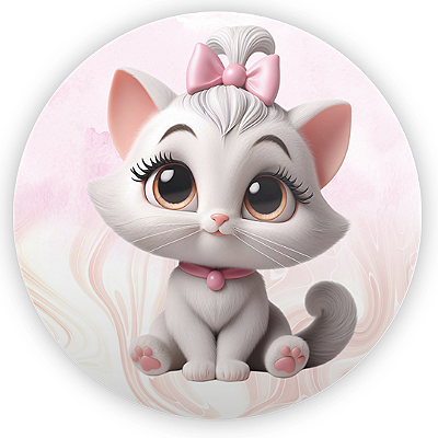 Mini Painel - Gatinha - Sublimado 3D