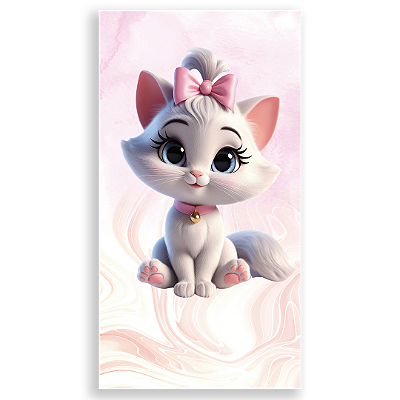 Faixa Lateral - Gatinha - Sublimado 3D