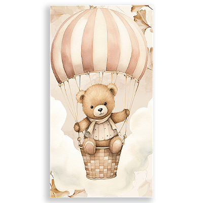 Faixa Lateral - Urso Marrom - Sublimado 3D