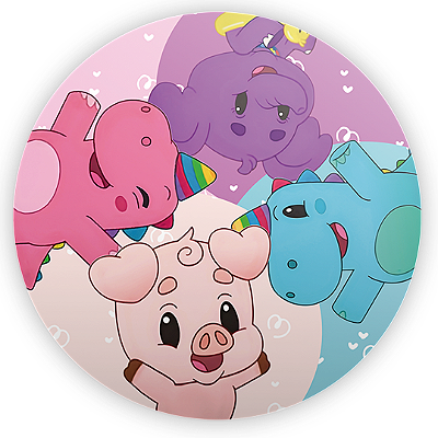 Mini Painel - Baby Tube - Sublimado 3D