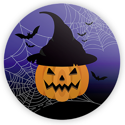 Mini Painel - Dia das Bruxas Halloween - Sublimado 3D