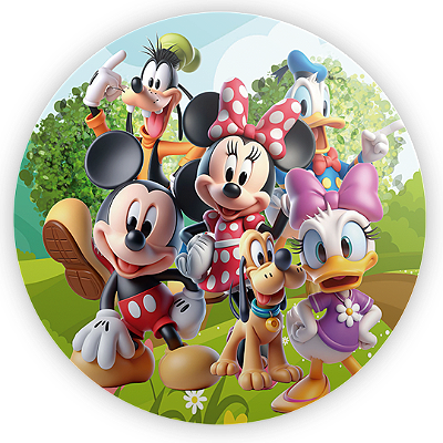 Mini Painel - Mickey - Sublimado 3D