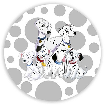 Mini Painel - 101 Dalmatas - Sublimado 3D