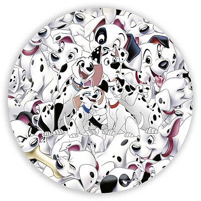 Mini Painel - 101 Dalmatas - Sublimado 3D