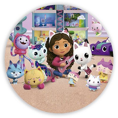 Mini Painel - A Casa Magica da Gabby - Sublimado 3D