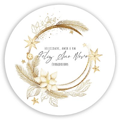 Mini Painel - Natal Ano Novo - Sublimado 3D