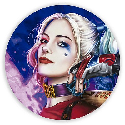 Mini Painel - Arlequina - Sublimado 3D