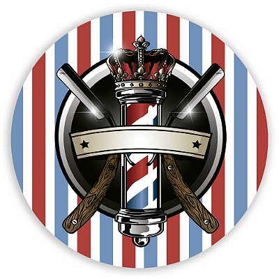 Mini Painel - Barbeiro - Sublimado 3D