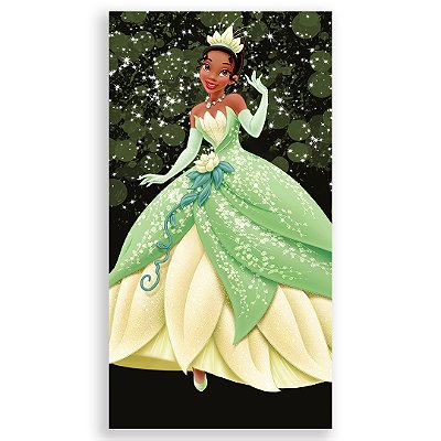 Faixa Lateral - A Princesa e o Sapo - Sublimado 3D