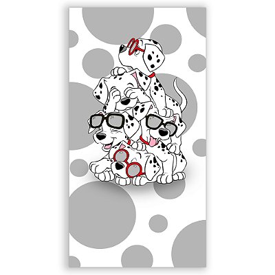 Faixa Lateral - 101 Dálmatas - Sublimado 3D