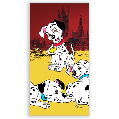 Faixa Lateral - 101 Dálmatas - Sublimado 3D