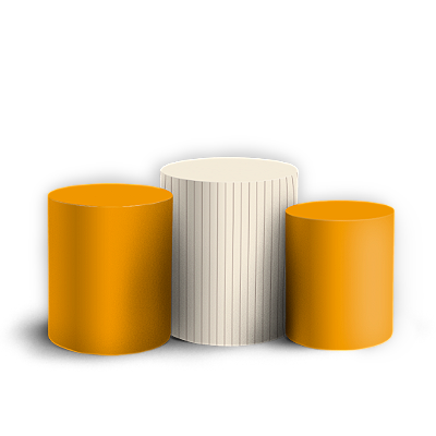 Trio Cilindro - Oh Baby - Sublimado 3D + Elástico