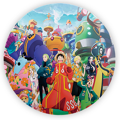 Mini Painel - One Piece - Sublimado 3D