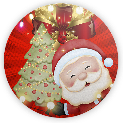 Mini Painel - Natal - Sublimado 3D