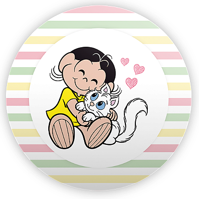 Mini Painel - Magali Turma da Monica - Sublimado 3D