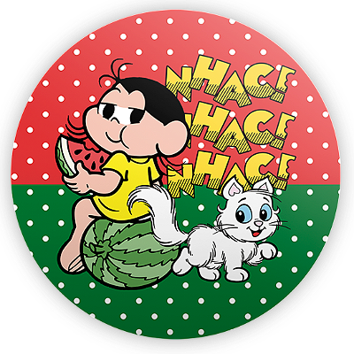 Mini Painel - Magali Turma da Monica - Sublimado 3D