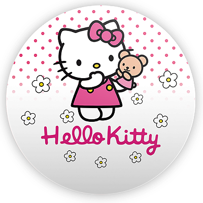Mini Painel - Hello Kitty - Sublimado 3D