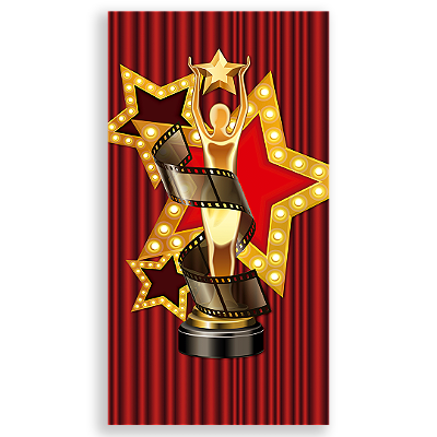 Faixa Lateral - Hollywood - Sublimado 3D