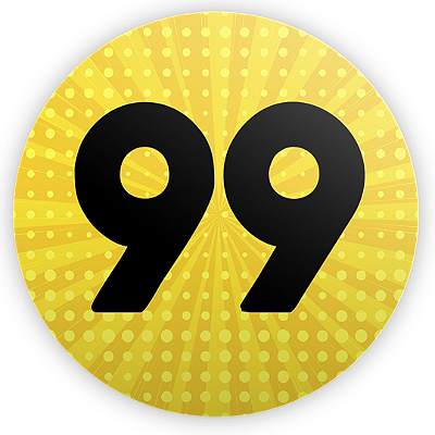 Mini Painel - Aplicativo 99 - Sublimado 3D