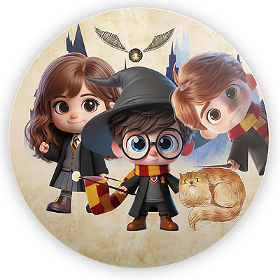 Mini Painel - Harry Potter - Sublimado 3D