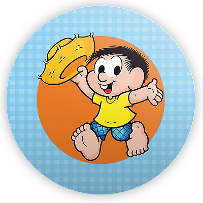 Mini Painel - Chico Bento Turma Da Monica - Sublimado 3D