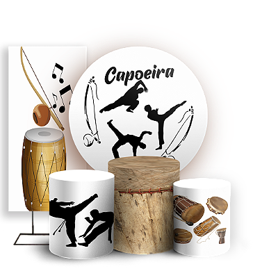 KIT Redondo Trio e Faixa - Capoeira