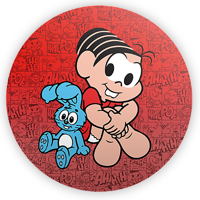 Mini Painel - Monica Turma da Monica - Sublimado 3D