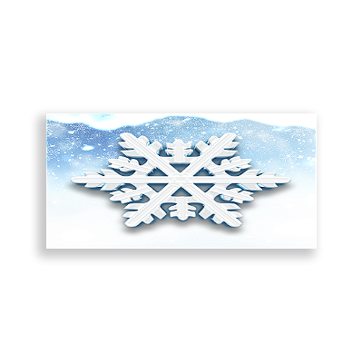Capa Painel Retangular Sublimado - Natal