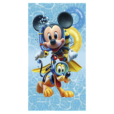 Faixa Lateral - Mickey Pool Party - Sublimado 3D