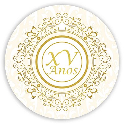 Mini Painel - 15 anos - Sublimado 3D