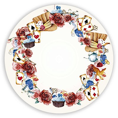 Mini Painel - Alice - Sublimado 3D