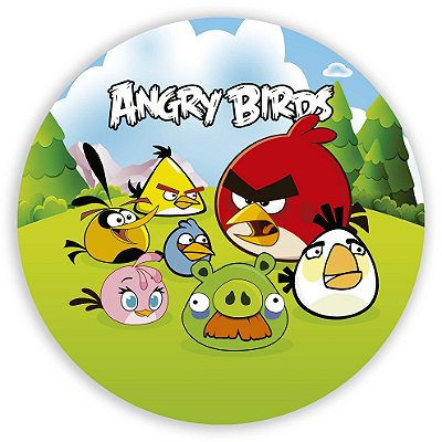 Mini Painel - Angry Birds - Sublimado 3D