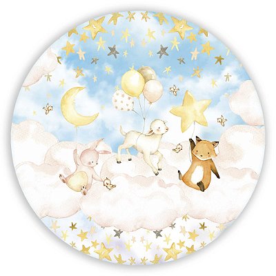 Mini Painel - Animais Safari - Sublimado 3D