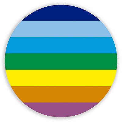 Mini Painel - Arco Iris - Sublimado 3D