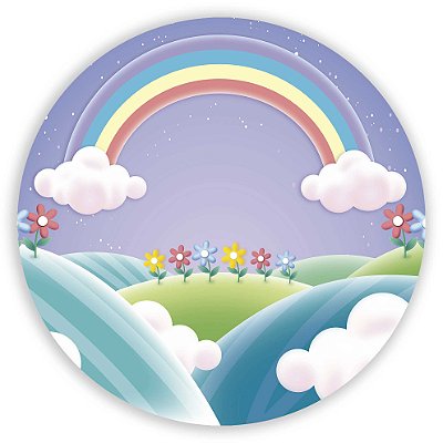 Mini Painel - Arco Iris - Sublimado 3D