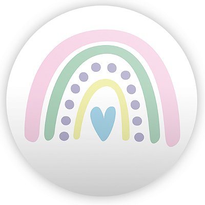 Mini Painel - Arco Íris - Sublimado 3D