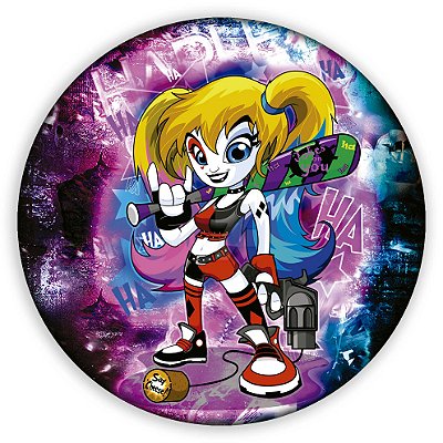 Mini Painel - Arlequina - Sublimado 3D