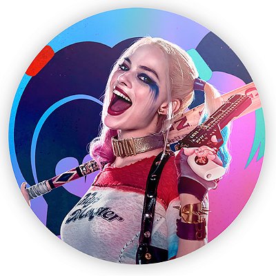 Mini Painel - Arlequina - Sublimado 3D