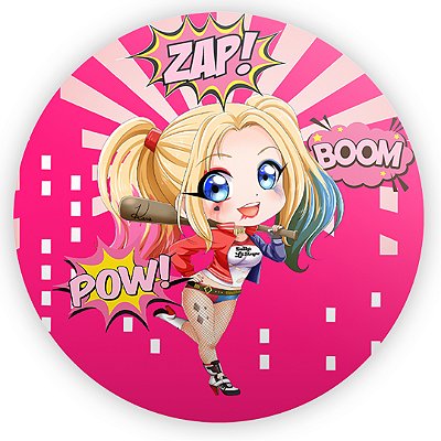 Mini Painel - Arlequina - Sublimado 3D