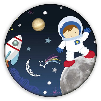 Mini Painel - Astronauta - Sublimado 3D