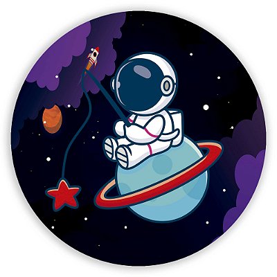 Mini Painel - Astronauta - Sublimado 3D