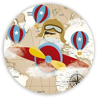 Mini Painel - Aviador - Sublimado 3D