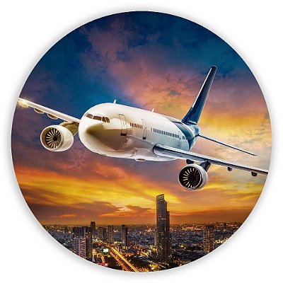 Mini Painel - Aviao - Sublimado 3D