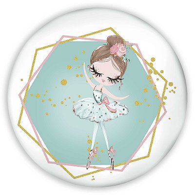Mini Painel - Bailarina - Sublimado 3D